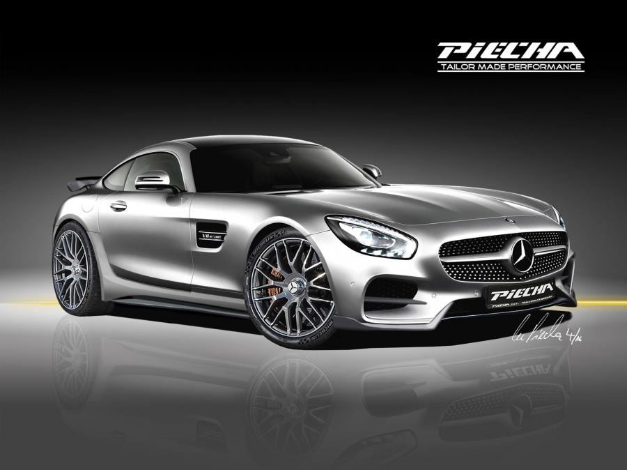 Mercedes-AMG GT S Renderings by Piecha Design '2016